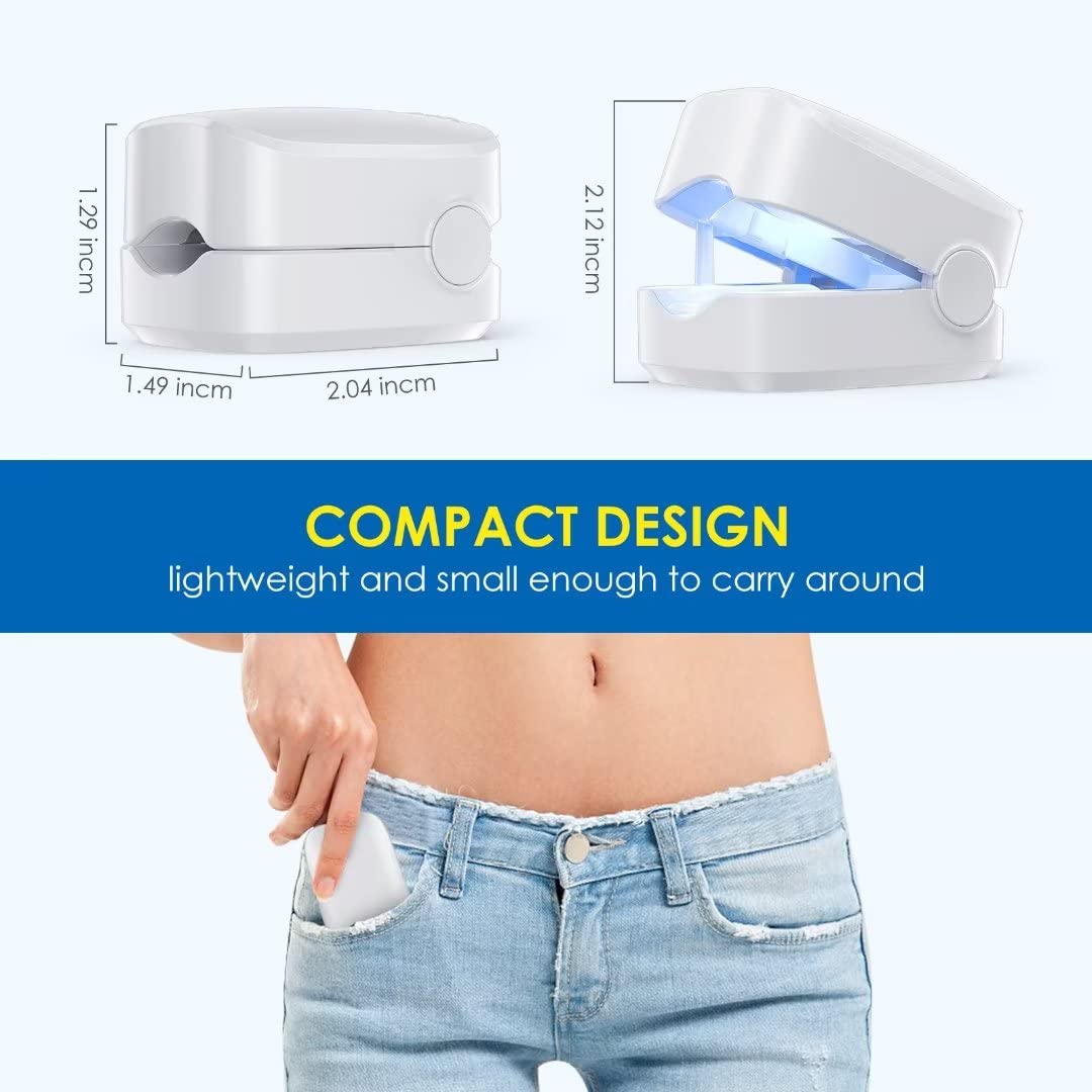 SUNCKY Nail Fungus Cleaning Laser Device, FSA or HSA eligible Nail Fungus Laser Treatment for Damaged Discolored Thick Toenails & Fingernails, Effective Rechargeable Nail Fungus Remover for Home Use