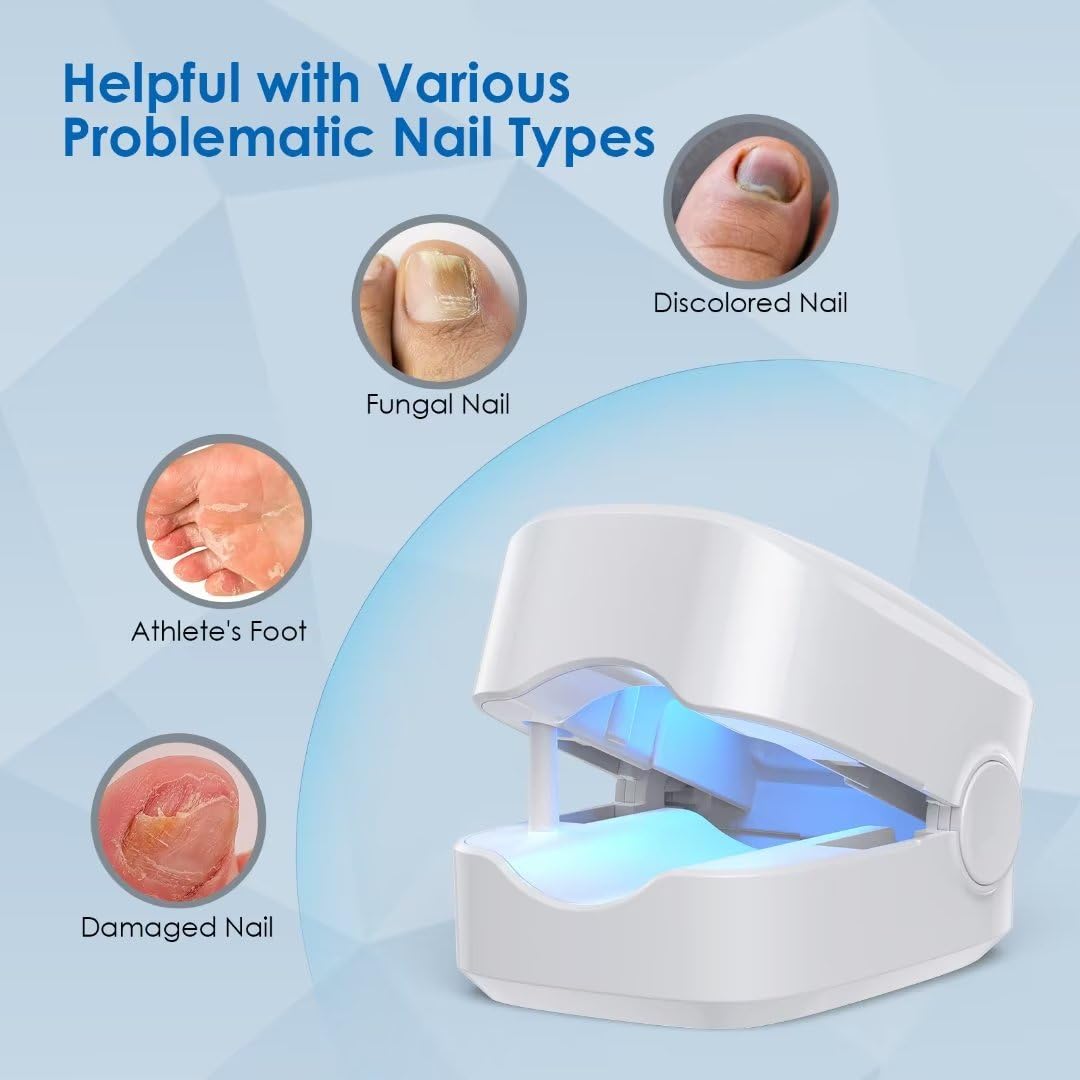 ZZP Nail Fungus Laser Treatment Device -Pain-Free, and Effective Home Treatment, No More Embarrassment