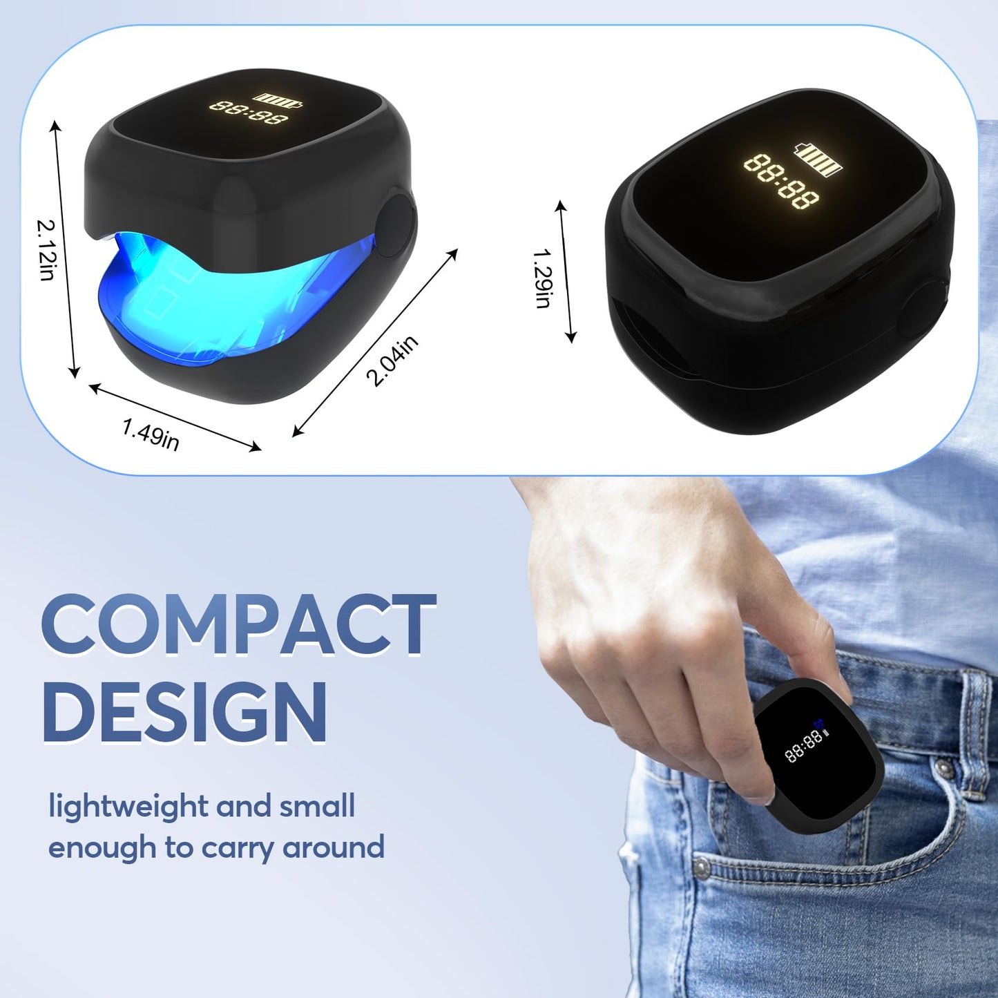 Nail Fungus Laser Treatment Led Light Device - B0DTHCRQFR