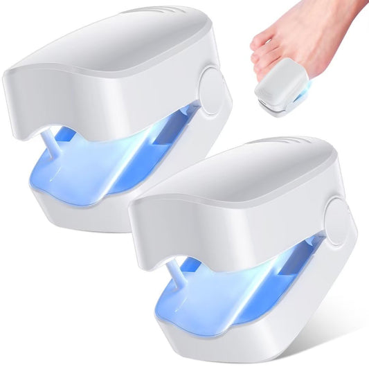 SUNCKY 2 Pack Nail Fungus Laser Treatment Device, FSA or HSA eligible Laser Fungus Nail Treatment for Toenail and Fingernail, Blue Light Therapy for Onychomycosis Damaged Discolored Thick Toenail