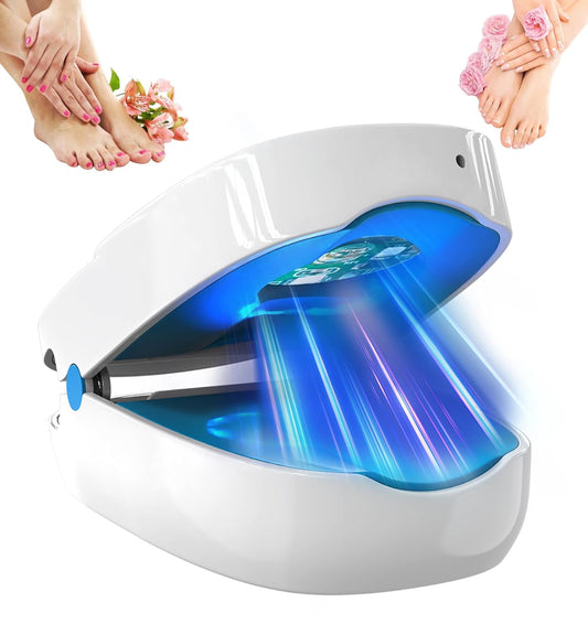 iKeener Nail Fungus Laser Treatment Device For Toenail, Fingernail Fungus Treatment Extra Strength With 407nm Blue Light& 905nm Laser To Treat Onychomycosis,Toe Nail Fungus Cleaning Removal At Home