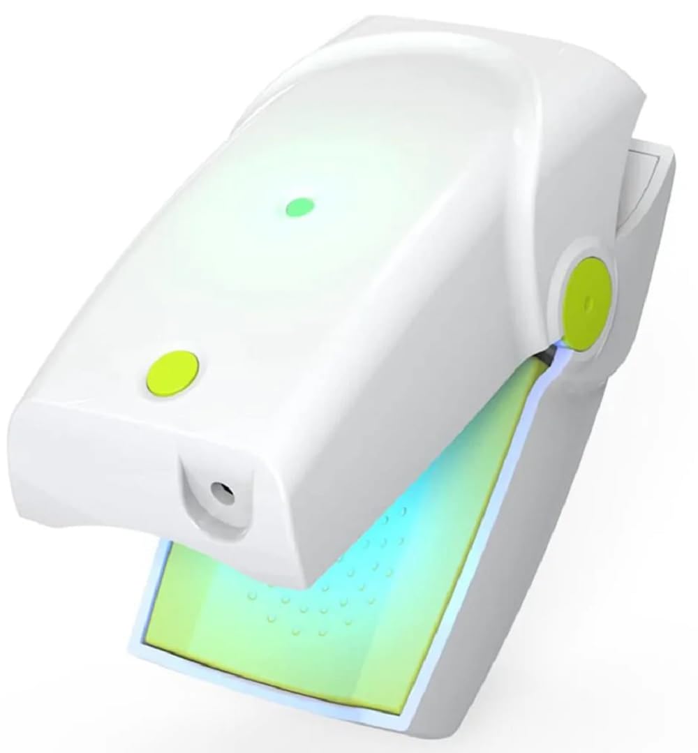 HNC Nail Treatment Laser Device (GREEN) - Highly Effective Home Use Nail-fungus Remover for Onychomycosis, Upgraded June 2023 Edition with Rechargeable Cleaning Laser Technology