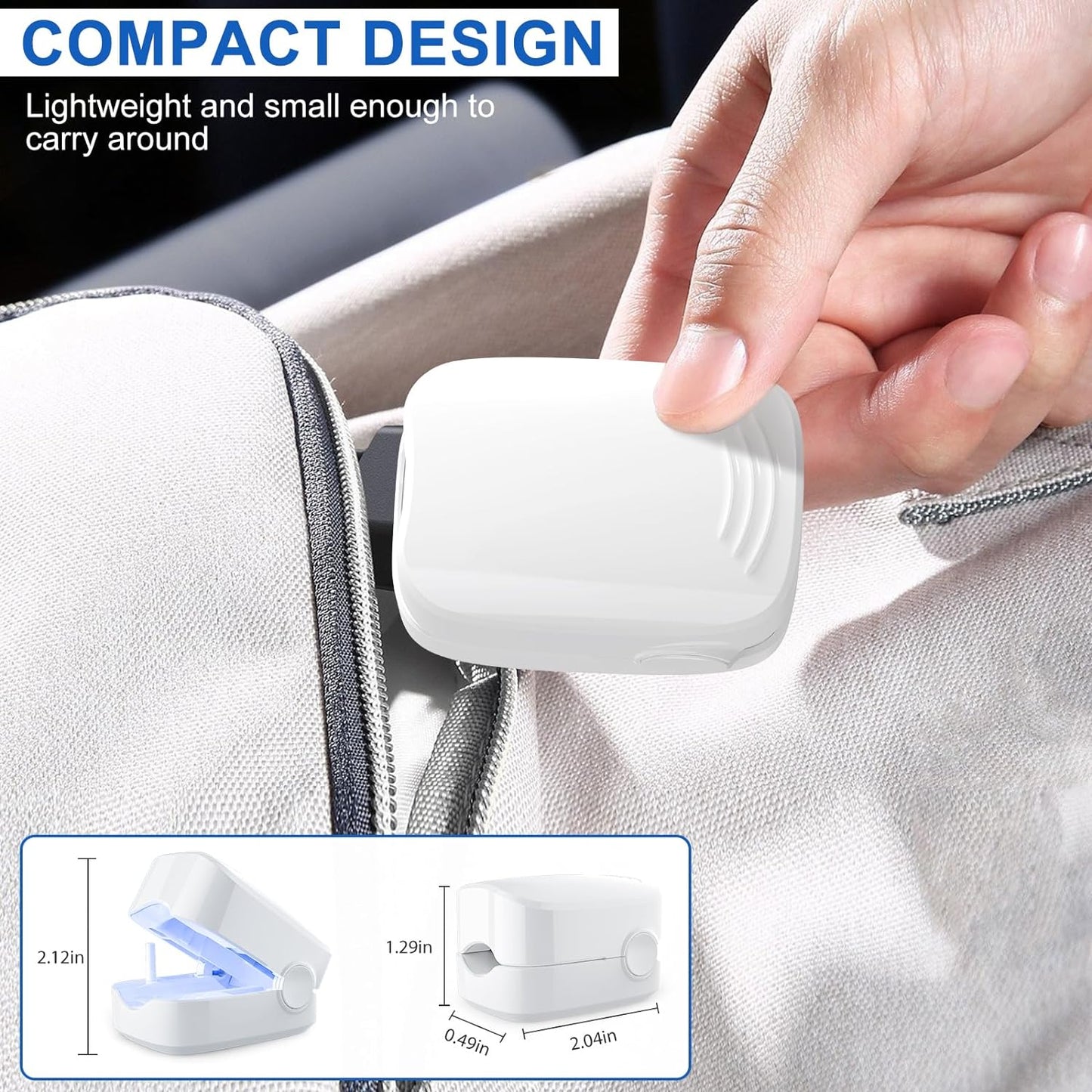 MAOYUE Nail Fungus Cleaning Laser Device Blue Light Nail Therapy for Onychomycosis Damaged Discolored Thick Toenails Fingernails Effective Light Therapy for Fingernails and Toenails Treated