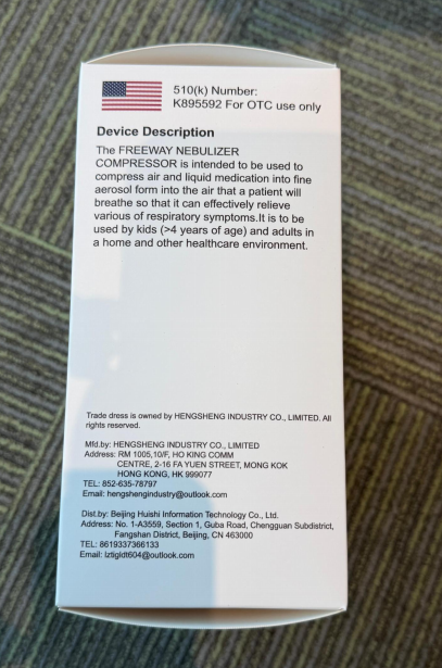 Smart Digital Display Nebulizer Machine for Adults and Kids, Compressor with Timing Function