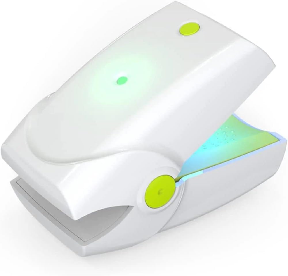 HNC Nail Treatment Laser Device (GREEN) - Highly Effective Home Use Nail-fungus Remover for Onychomycosis, Upgraded June 2023 Edition with Rechargeable Cleaning Laser Technology