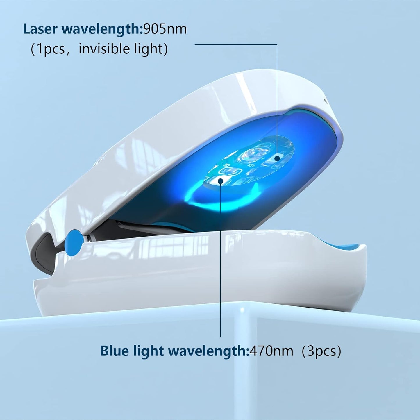 KTS Nail Fungus Laser Treatment Device,Onychom Laser Nail Treatment,Nail Fungus Treatment for Toenails,Targets Damaged, Discolored and Thickened Toenails