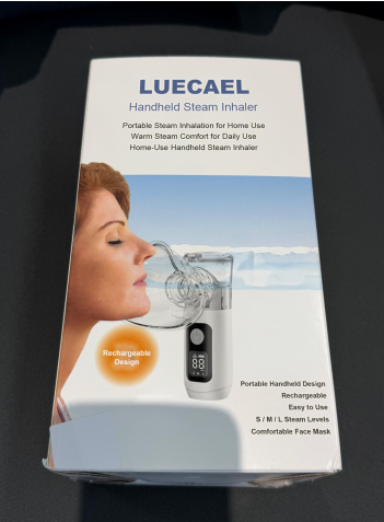 Handheld steam inhaler, Personal Steam Inhaler for Nasal Relief, Vocal Steamer for Congestion, Colds & Cough Relief