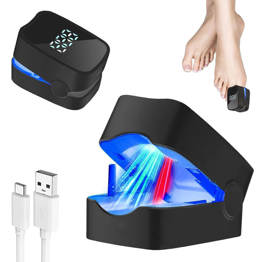 Nail Fungus Laser Treatment LED Light Device - B0DTYT2HV7