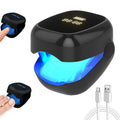 Nail Fungus Laser Treatment LED Light Device - Toenail Fungus Treatment, Solution for Fungal Infections, Nail Deformation and Painful Walking, Black