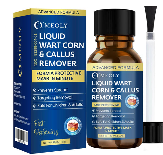 Fast-Acting Wart Remover Freeze Off : Salicylic Acid Wart Remover for Plantar Wart, Corn Freeze Off Fast-Acting for Men and Women 30 ML