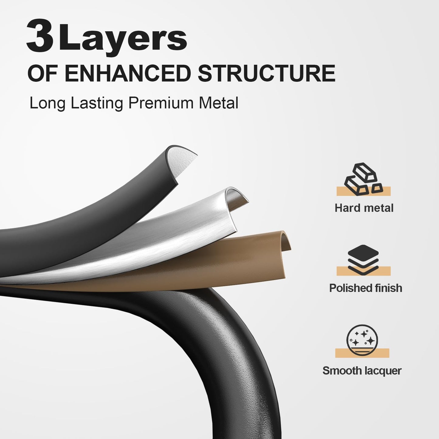 4 Step Ladder, Folding Step Stool with Wide Anti-Slip Pedal, Step Stool Foldable with Cushioned Handle for Home and Kitchen, Black