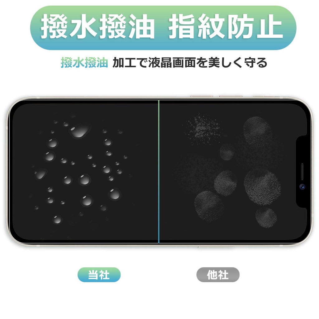 Amouhom 2 Pcs Glass Film for iPhone 12 / iPhone 12 Pro 6.1inch Tempered Glass Screen Protector Film