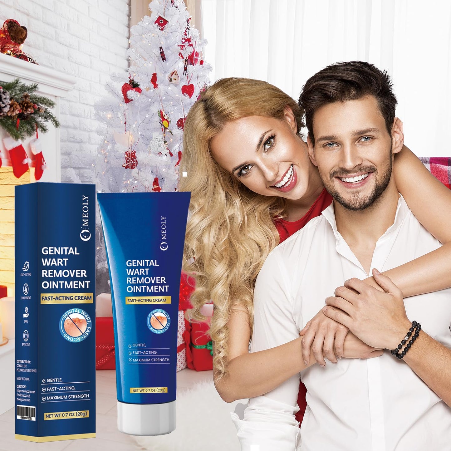 Genital Wart Remover Cream: Genital Wart Removal Ointment with Salicylic Acid Fast-Acting, Gentle for Men and Women