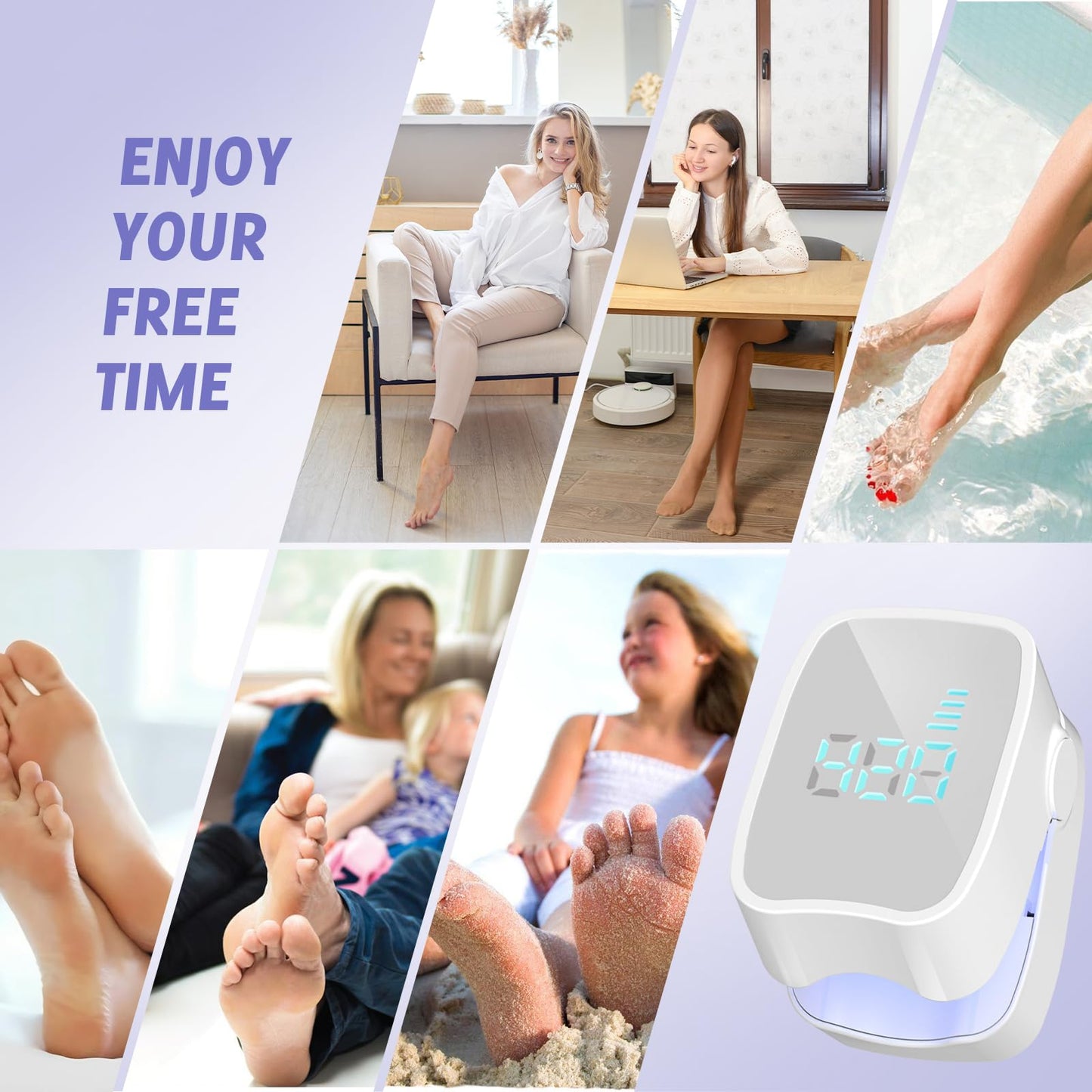 Nail Fungus Laser Treatment LED Light Device